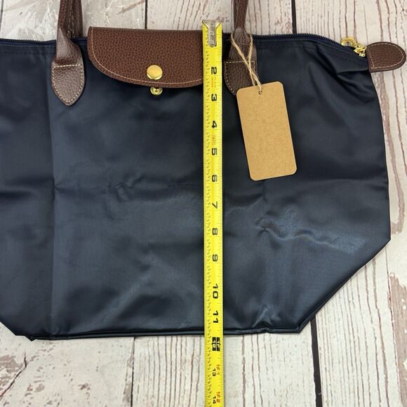 Bekilole Women's Spacious & Stylish Waterproof Shoulder Tote Bag in Classic Navy - Picture 9 of 11